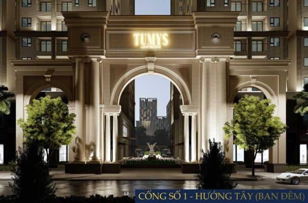 Dự án có thiết kế pha trộn giữa hiện đại và cổ điển 