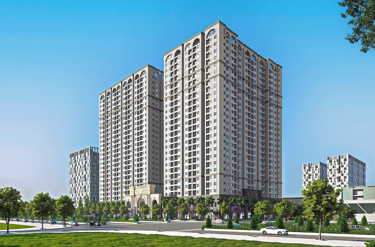 Phối cảnh chung cư tumys phú mỹ