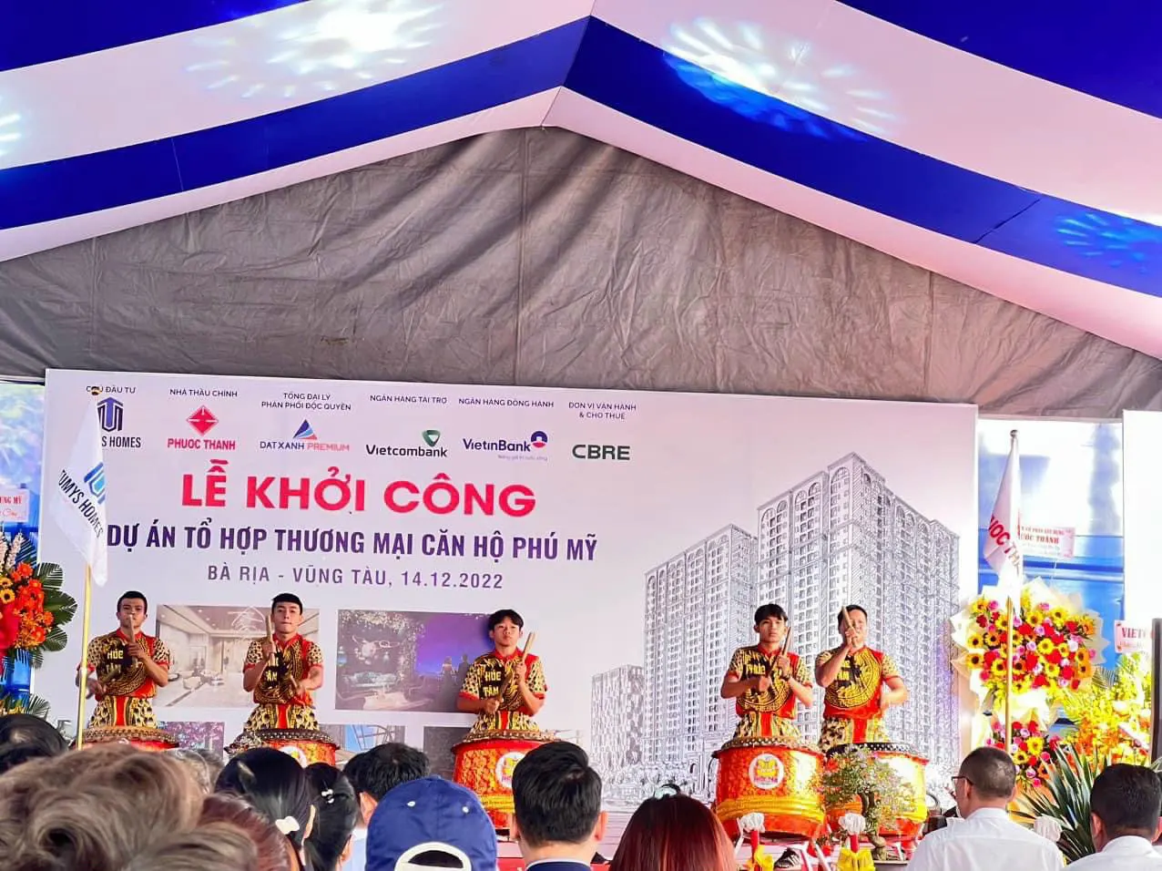 Buổi lễ khởi công Tumys Homes Phú Mỹ