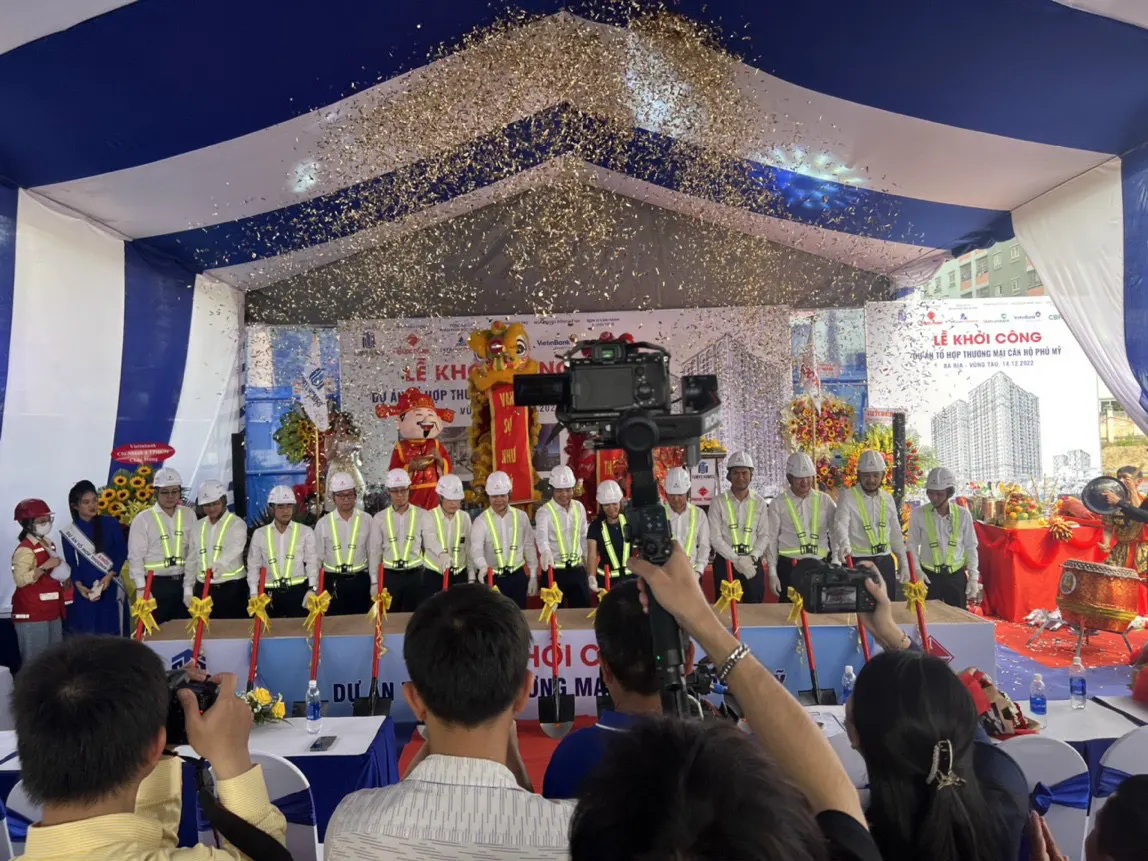 Buổi lễ khởi công Tumys Homes Phú Mỹ