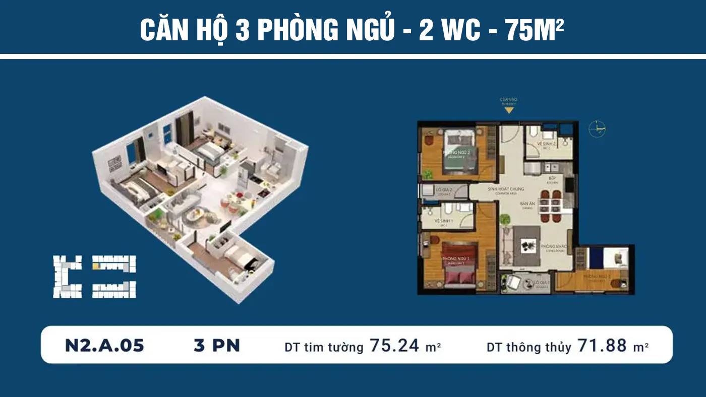 Bản thiết kế Căn hộ Tumys Homes Phú Mỹ